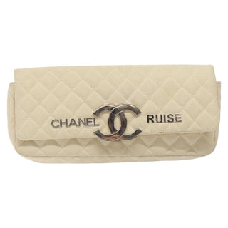 Chanel Cruise Flap Bag Quilted Canvas