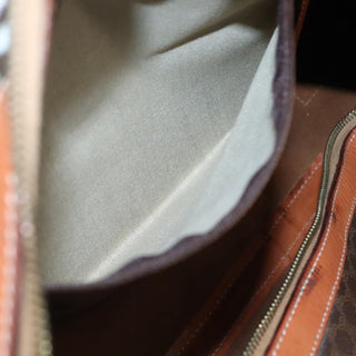 Celine Vintage Duffle Bag Macadam Coated Canvas