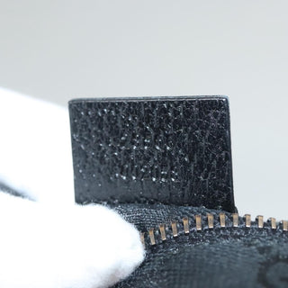 Gucci Vintage Double Belt Bag GG Denim