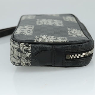 Louis Vuitton Pochette Volga Limited Edition Nemeth Damier Graphite