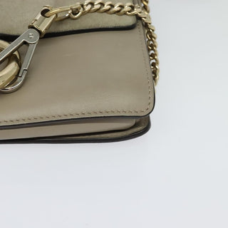 Chloe Faye Shoulder Bag Leather and Suede