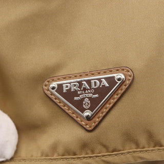 Prada Double Pocket Buckle Backpack Tessuto