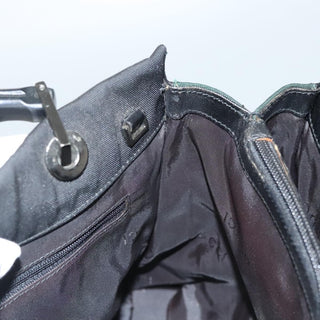 Gucci Vintage Bamboo Handle Tote Nylon