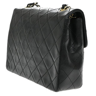 Chanel Vintage Square Classic Flap Bag Quilted Lambskin