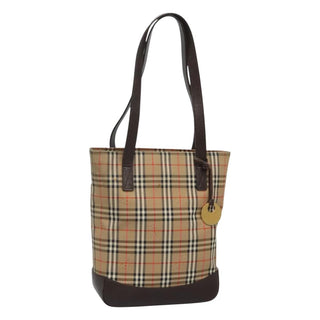 Burberry Nova Check Tote canvas check pattern