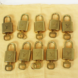 Louis Vuitton Cadenas Bag Charm Gold-plated