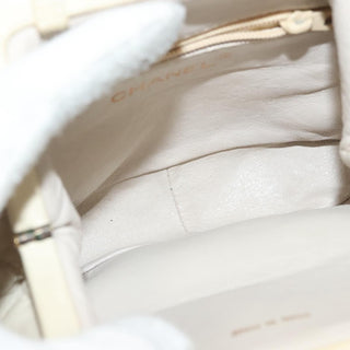 Chanel Vintage Diamond CC Tassel Waist Bag Quilted Lambskin