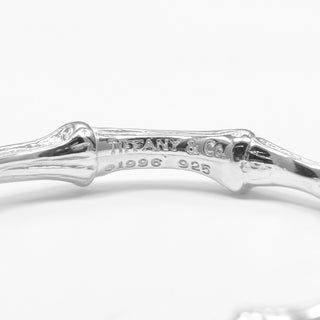Tiffany & Co. Bamboo Bangle Bracelet Sterling Silver