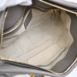 Prada Convertible Belted Satchel Soft Calf