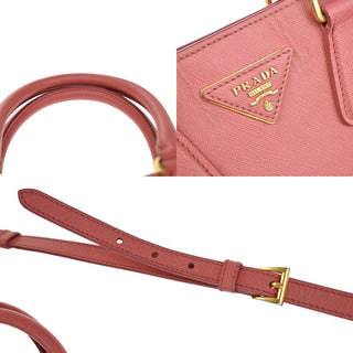 Prada Galleria Double Zip Tote Saffiano Leather