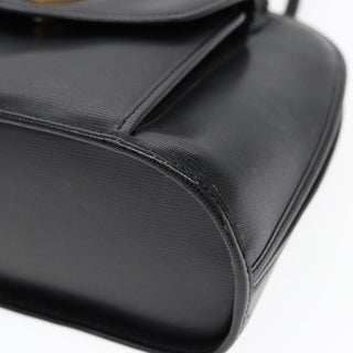 Celine Circle Logo Handbag Leather