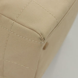 Chanel Chocolate Bar CC Bowler Bag Canvas