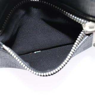 Gucci Web Strap Front Zip Messenger Bag GG Coated Canvas