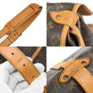 Louis Vuitton Saumur Handbag Monogram Canvas