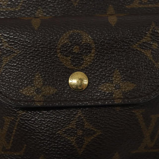 Louis Vuitton Partition Wristlet Clutch Monogram Canvas