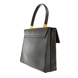 Salvatore Ferragamo Gancini Convertible Top Handle Bag Leather