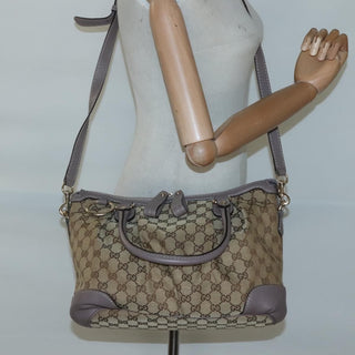 Gucci Sukey Top Handle Satchel GG Canvas with Leather