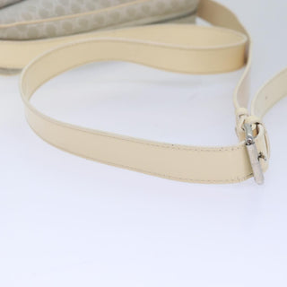 Celine Vintage Macadam Shoulder Bag Canvas and Leather