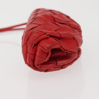 Bottega Veneta The Pouch Intrecciato Leather with Metal Detail