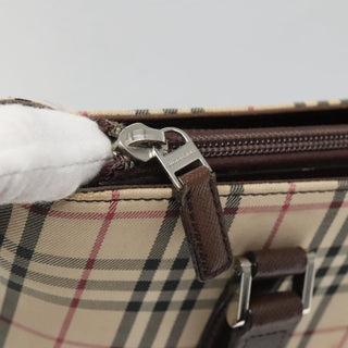 Burberry Nova Check Tote canvas check pattern