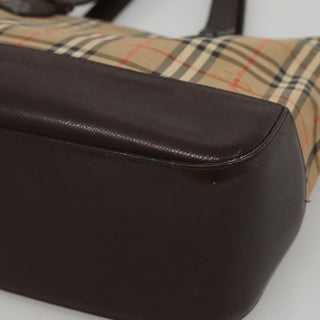 Burberry Nova Check Tote canvas check pattern