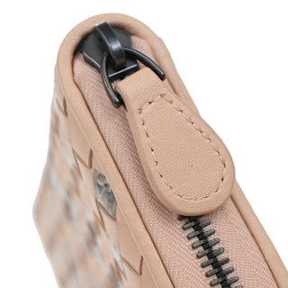 Bottega Veneta Intrecciato Long Zip  Wallet Leather