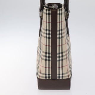 Burberry Nova Check Tote canvas check pattern