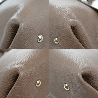 Salvatore Ferragamo Sofia Satchel Leather