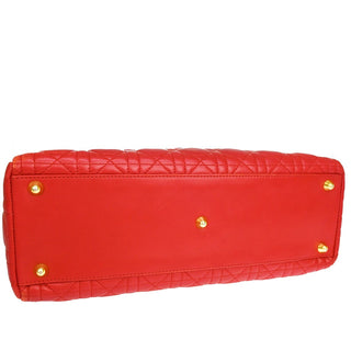 Christian Dior Vintage Lady Dior Bag Cannage Quilt Lambskin