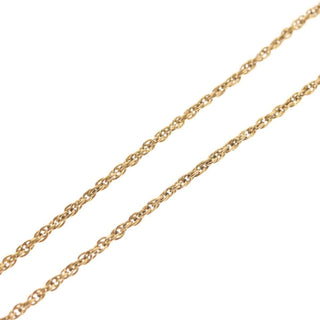 Christian Dior CD Round Pendant Necklace Metal