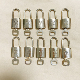 Louis Vuitton Cadenas Bag Charm Gold-plated