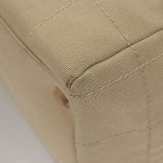 Chanel Chocolate Bar CC Bowler Bag Canvas