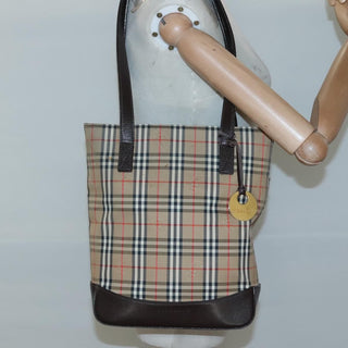Burberry Nova Check Tote canvas check pattern