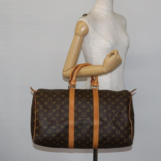 Louis Vuitton Keepall Bandouliere Bag Monogram Canvas