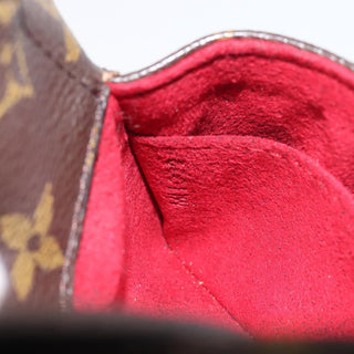 Louis Vuitton Partition Wristlet Clutch Monogram Canvas