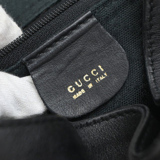 Gucci Vintage Bamboo Backpack Leather