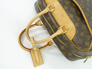 Louis Vuitton Deauville Handbag Monogram Canvas