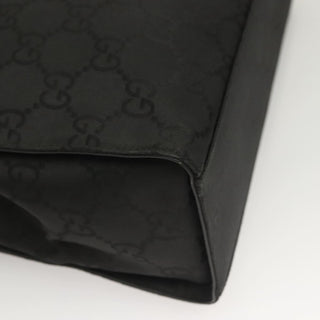 Gucci Vintage Bamboo Handle Tote GG Nylon