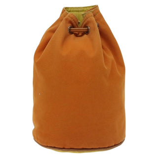 Hermes Polochon Mimile Drawstring Backpal Canvas