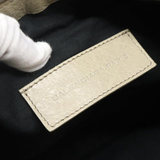 Balenciaga Classic City Clip Pouch Leather