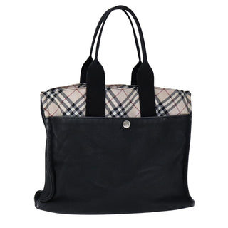 Burberry Nova Check Tote canvas check pattern
