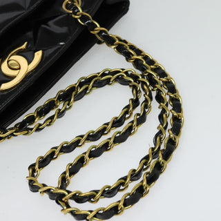 Chanel Vintage Chain Tote Quilted Patent