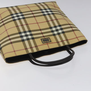 Burberry Nova Check Tote canvas check pattern