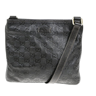 Gucci Convertible Zip Messenger Guccissima Leather