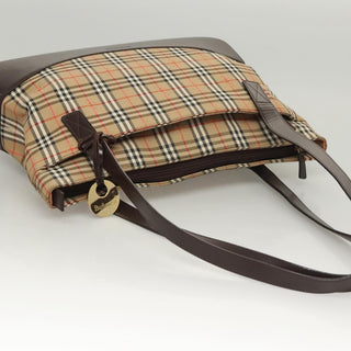 Burberry Nova Check Tote canvas check pattern