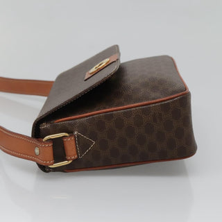 Celine Vintage Macadam Shoulder Bag Canvas