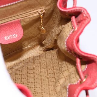 Gucci Vintage Bamboo Backpack Suede