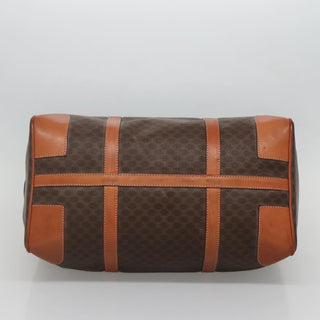 Celine Vintage Duffle Bag Macadam Coated Canvas