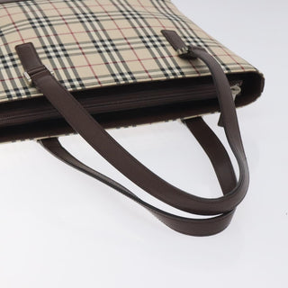 Burberry Nova Check Tote canvas check pattern