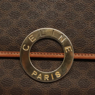 Celine Macadam Shoulder Bag PVC Leather